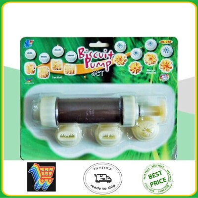 Plastic Biscuit Pump Set / Biscuit Semperit / Biscuit Press Set / Free Delivery