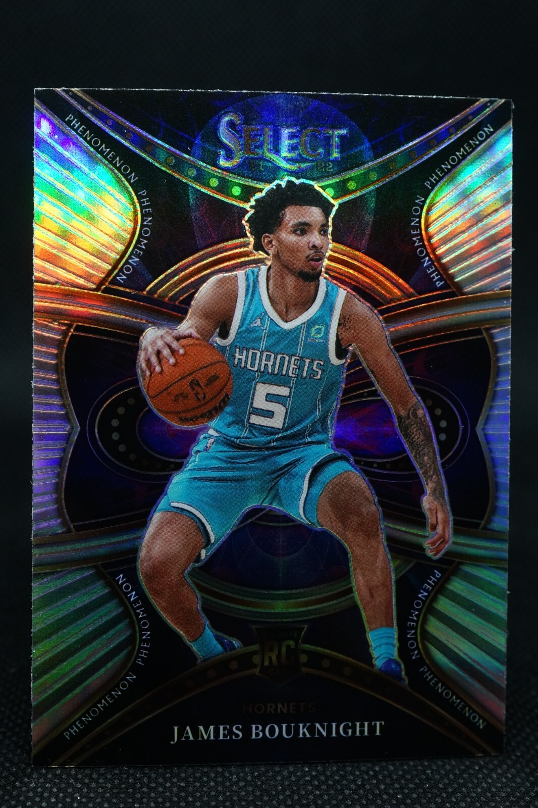 2021-22 Panini Select Phenomenon Silver Prizm #17 James Bouknight Rookie RC