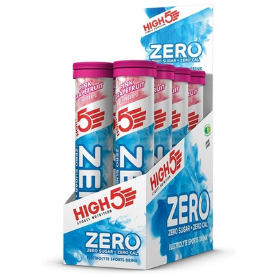 High5 Zero Electrolyte Hydration Tabs 20 x 8 Tuben 160 Tabs Pink Grapefruit