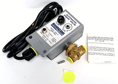 DUNCAN AUTOMATIC DRAIN VALVE 120V AC 200 PSI 15W MODEL DVA-2T