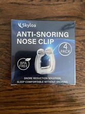 4PC Silicone Magnetic Anti Snore Nose Clip Stop Snoring Apnea Aid Device Stopper