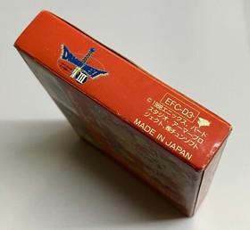 Famicom Dragon Quest III&Ⅳ Set of 2 Nintendo made in Japan