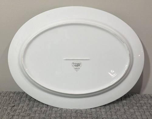 13.5” Oval Platter Carolyn 2693 Noritake Fine China Vintage - Picture 3 of 4