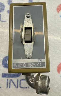 SQUARE D IEC947-4-1 MANUAL MOTOR SWITCH