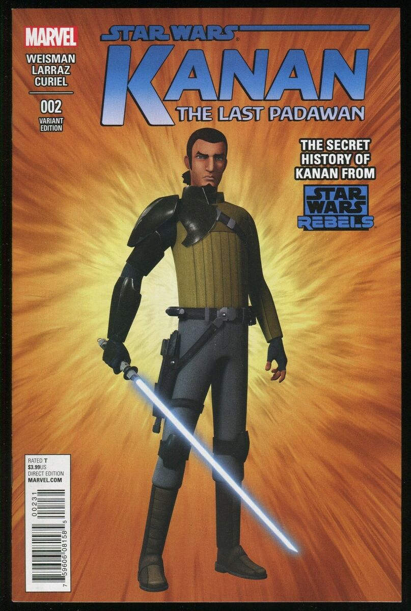 Star Wars Kanan The Last Padawan 1 & 2 Ltd Retailer Incentive Variant  Comics Lot 