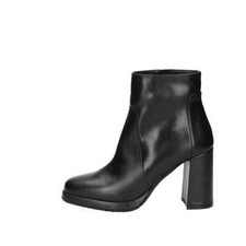 ALBANO - STIVALETTO DA DONNA  IN PELLE CON TACCO ALTO NERO 2531