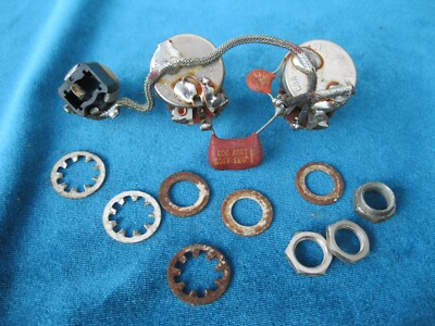 1966 GIBSON Wiring Harness for Melody Maker or Kalamazoo BASS Short Pots 