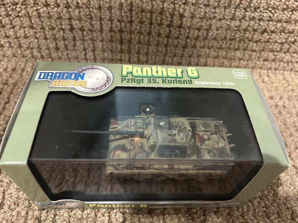 Dragon Armor 1:72 Panther G, PzRgt 35, Kurland 1944, No. 60010 - Image 2 of 4
