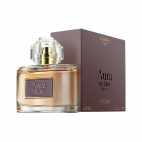 Aura Loewe Floral by Loewe Eau De Parfum Spray 2.7 oz / 80 ml for