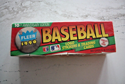 1990 FLEER Baseball Complete Factory Sealed BASEBALL Set Griffey, Thomas, Sosa