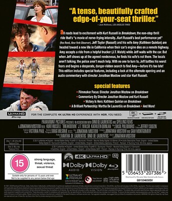 BREAKDOWN (1997) 4K UHD Blu-Ray BRAND NEW (USA Compatible) | eBay