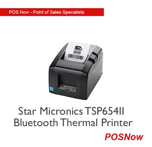 Star TSP654II Bluetooth Receipt Printer 