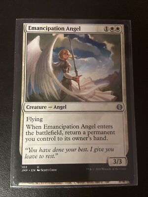 Emancipation Angel MTG Jumpstart Misprint Miscut