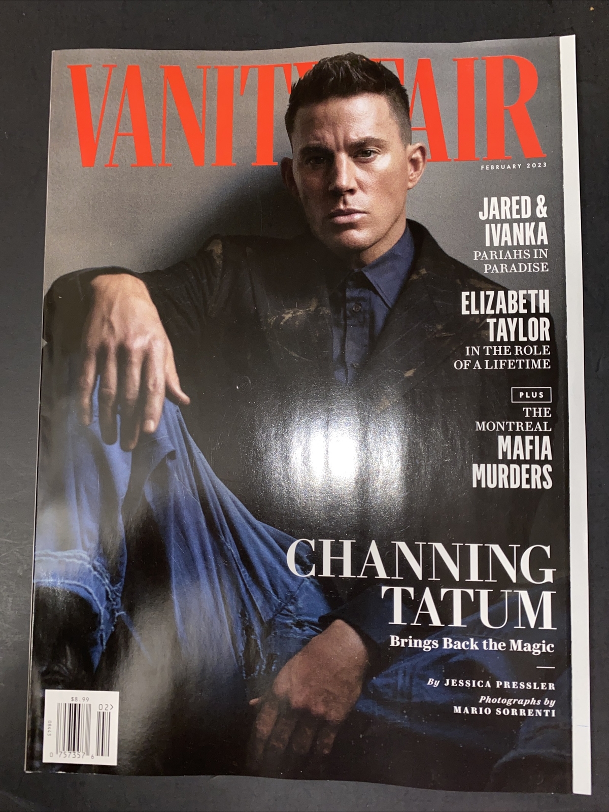 Channing Tatum Vanity Fair Magazine Collector’s Item  February 2023 96 PAGES