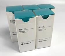 5 Coloplast 19075 Brava® Moisture Absorbing Powder 1 oz Bottles Exp 08/2025-1/26