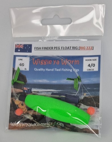 3x 40lb MONO Leader Fish finder Peg Float surf rigs - Picture 3 of 20