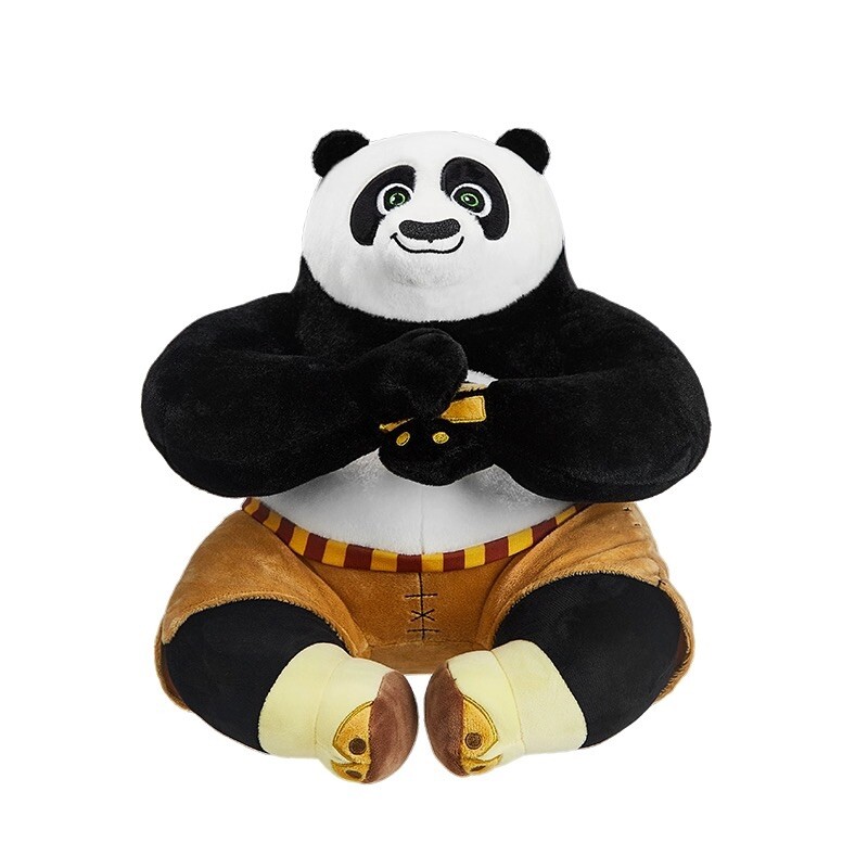 Kung Fu Panda Po Plüschtier | 25 Cm | DreamWorks Lizenziert | Weiches Kuscheltier
