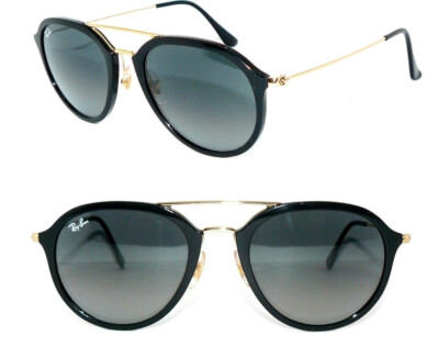 Ray Ban SONNENBRILLE SCHWARZ BLAU GOLD RB 4253 601 BRILLE 2183 GATSBY 4273 ETUI
