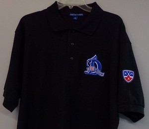 Russian KHL HC Dynamo Moscow Hockey Mens Embroidered Polo XS-6XL, LT-4XLT New