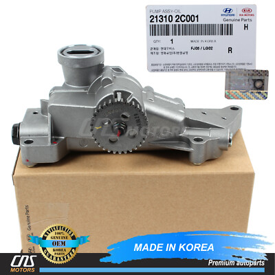#ad ⭐GENUINE⭐ Oil Pump for 2010 2014 Hyundai Genesis Coupe TURBO 2.0L 213102C001 $115.30