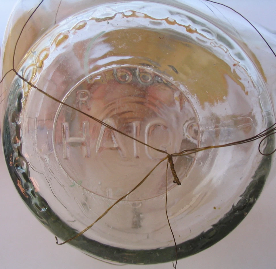 稀有老式 Haig Pinch Dimple 带金网覆盖苏格兰威士忌醒酒器苏格兰 — 第 4/4 张图片