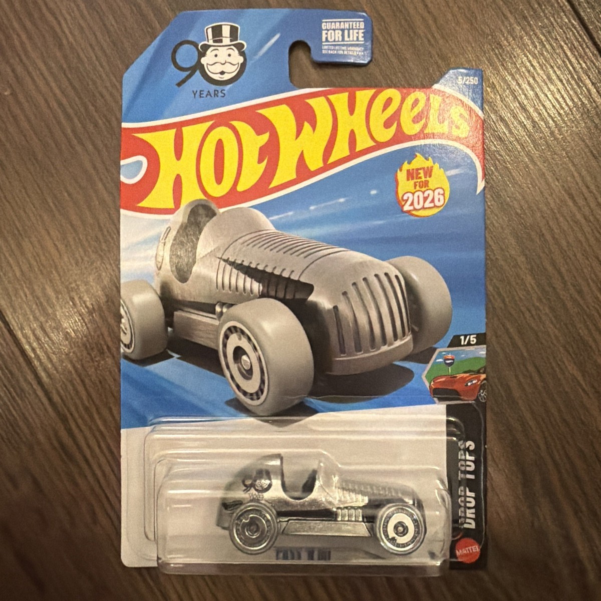 HOTWHEELS THE HISTORY OF プラス26台　ホットウィール Hot Wheels 2026 Monopoly 90 Years Pass 'N Go #1/5 Factory Defect