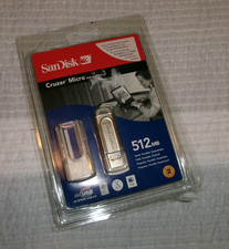 New SanDisk Cruzer Mini 512MB USB Flash Drive SDCZ4-512-A10
