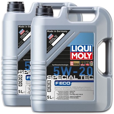 2x LIQUI MOLY 3841 Special Tec F Eco 5W-20 Motorenöl Leichtlauf Öl Motoröl 5L