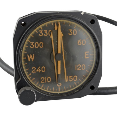 #ad #ad Bendix Pioneer 10070 1S A1 Magnesyn Indicator 1944 WWII US Navy BuShips CLEAN $99.99