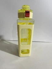 Bottle Water 900ml Clear & Yellow