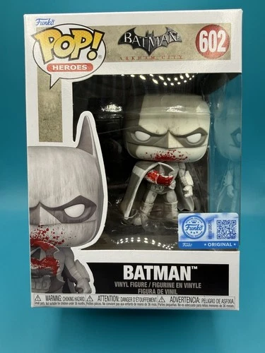FUNKO POP! Heroes 602 Batman Arkham City Bloody GameStop Exclusive w/ Octane5