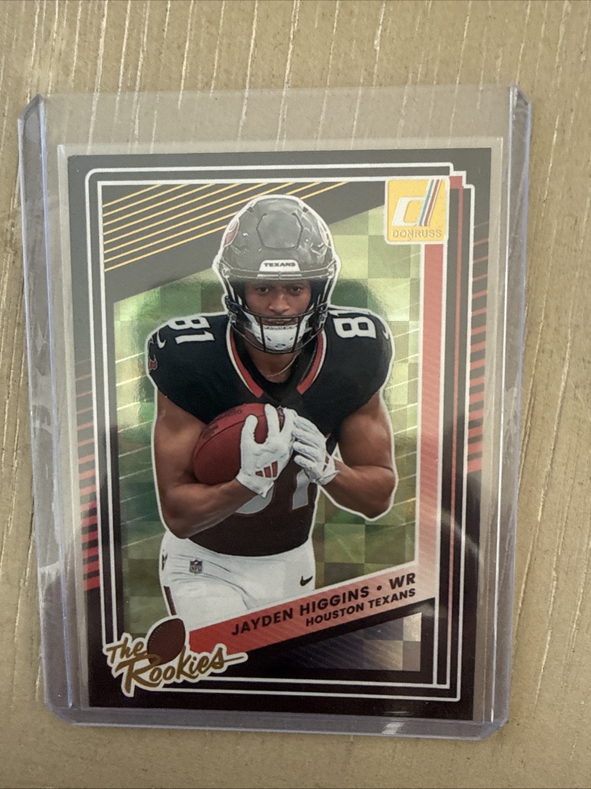 2025 Panini Donruss Jayden Higgins The Rookies # 11