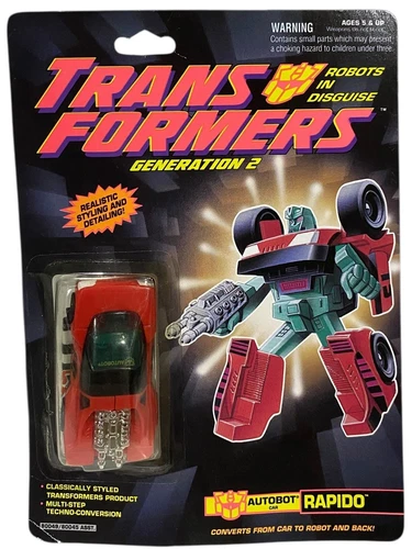 Transformers Generation 2 G2 Rapido Autobot Vintage 1992 Action Figure NEW
