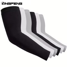 3/5 Pairs Cooling Arm Sleeves Cover UV Sun Protection Outdoor Sports Men Women