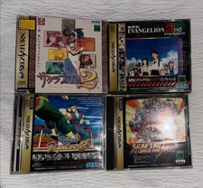 Sakura Wars 2, Neon Genesis 2nd,  Sega Saturn Robot Wars Final, Virtua Fighter 2
