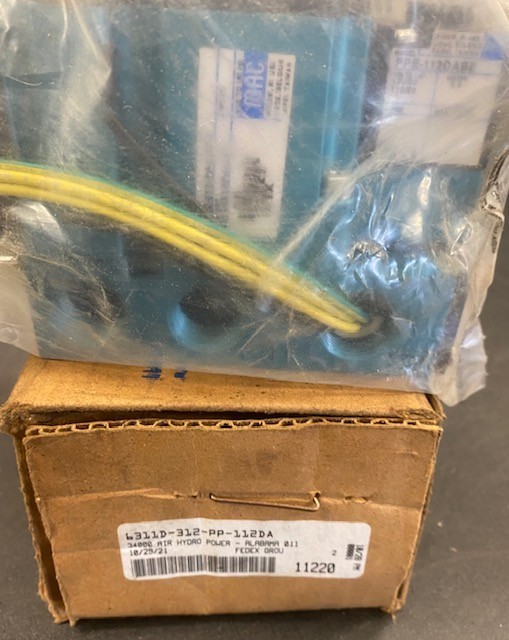 MAC VALVES INC 6311D-312-PP-112DA ((Brand New))!!!