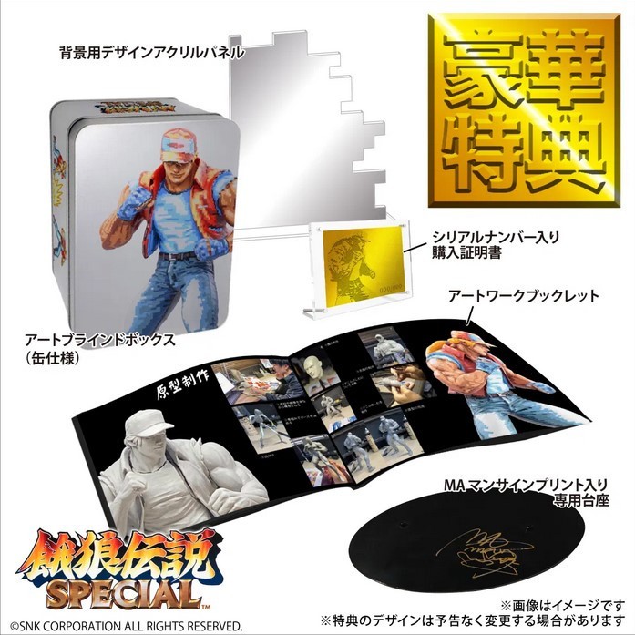 ˚⁎⁺˳✧༚染錦古伊万里鶴絵トロフィー˚✧₊⁎⁎⁺˳✧༚ The King of Collectors'24 Fatal Fury Special: Terry Bogard (Pixel