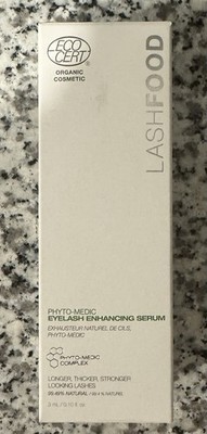 LashFood Phyto-Medic Eyelash Enhancer Serum 3 ml Longer Thicker Stronger Sealed
