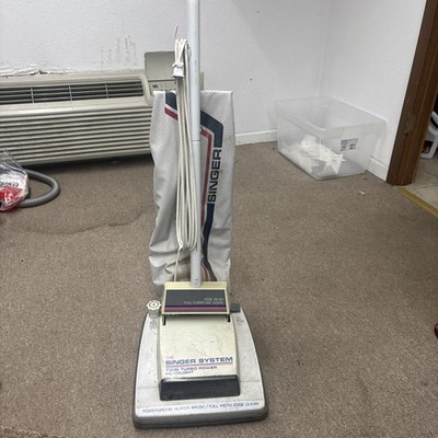 VTG Singer SST-300C Twin Turbo Power Upright Vacuum Cleaner READ 