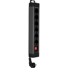 REV Ritter 0014612513 power strip with switch 6 compartments 00146171
