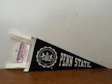 NEW Vintage Collegiate Pacific Penn State University Mini 9" NCAA Crest Pennant