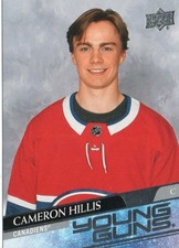 2020-21 Upper Deck Extended Series Young Guns #705 Cameron Hillis - Rookie Card