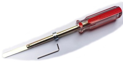 Elevator Drop Key Elevator Door Key Emergency Key with Handle  (1, Red)
