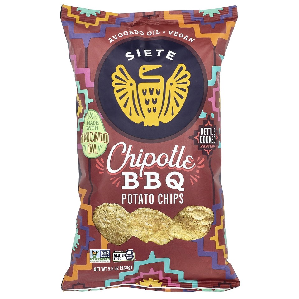 Potato Chips, Chipotle BBQ, 5.5 oz (156 g)