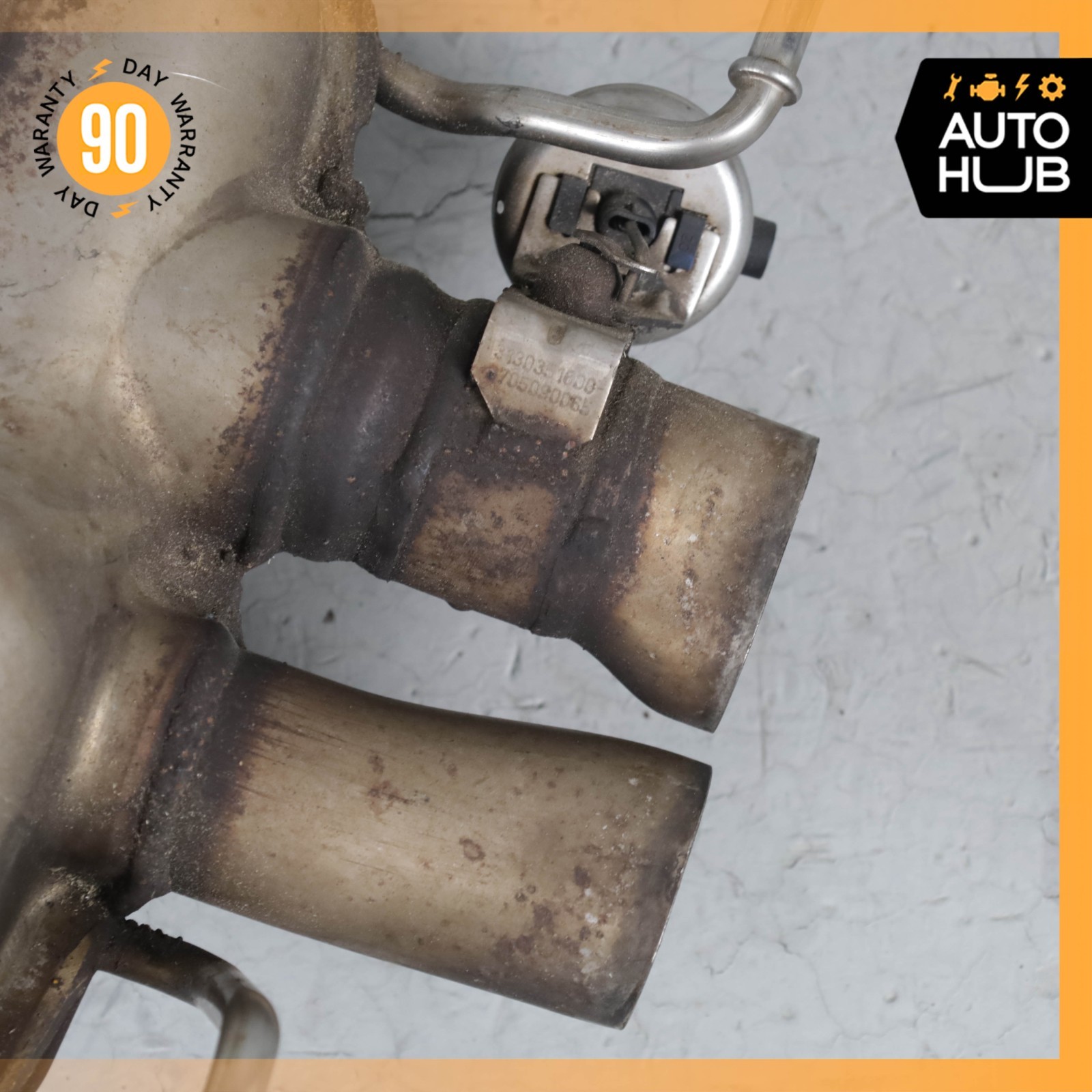 03-12 Bentley Continental GTC GT Exhaust Muffler Right Side 3W0253611 OEM 62k