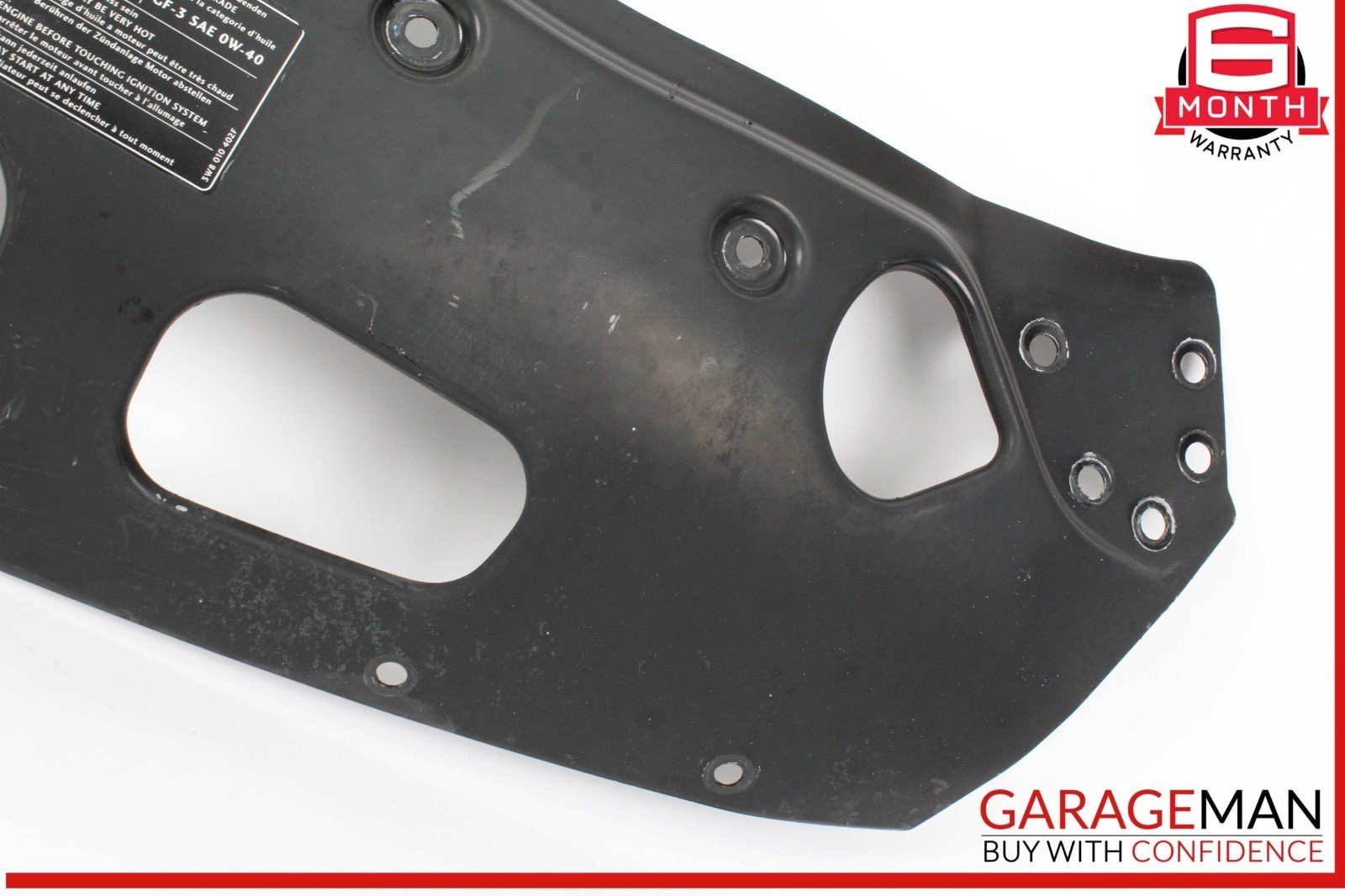 03-12 Bentley Continental GTC Front Radiator Support Mount Panel 3W8010402F OEM