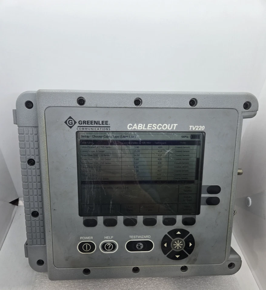 Greenlee CableScout TV220 Kabeltester SCHNELLER KOSTENLOSER VERSAND a - Bild 2 von 4