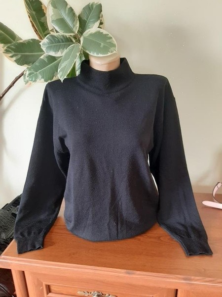 Women Bally Turtleneck Black 40 / L / 48