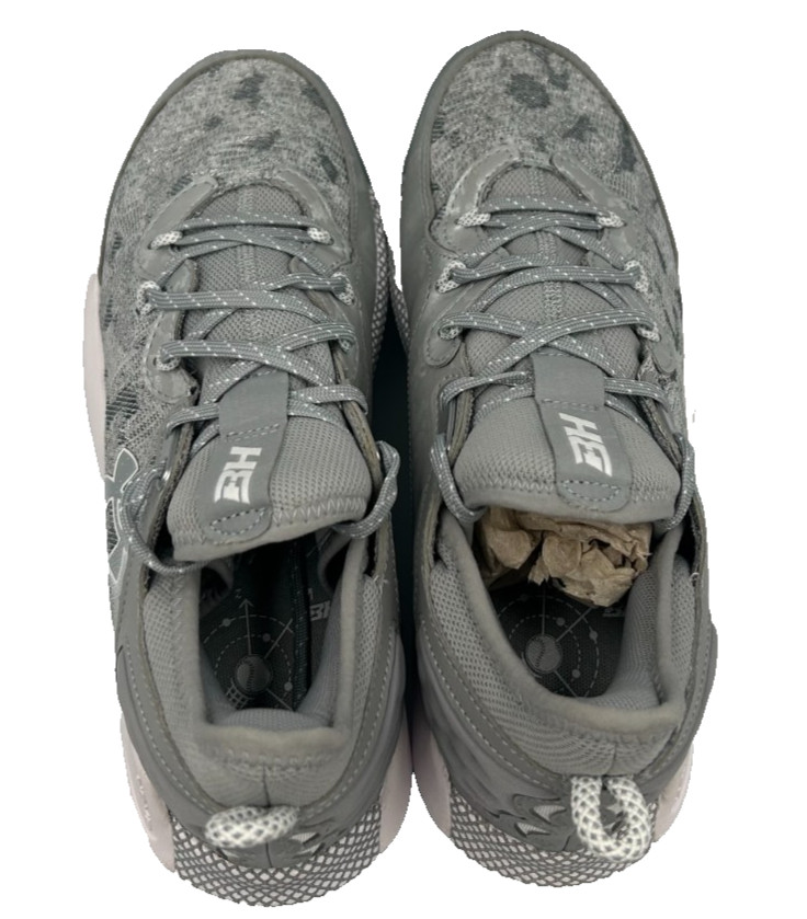 Under Armour Men's Harper 8 Low ST Lace Up Baseball Cleats Gray Size:10.5 141F thumbnail 3