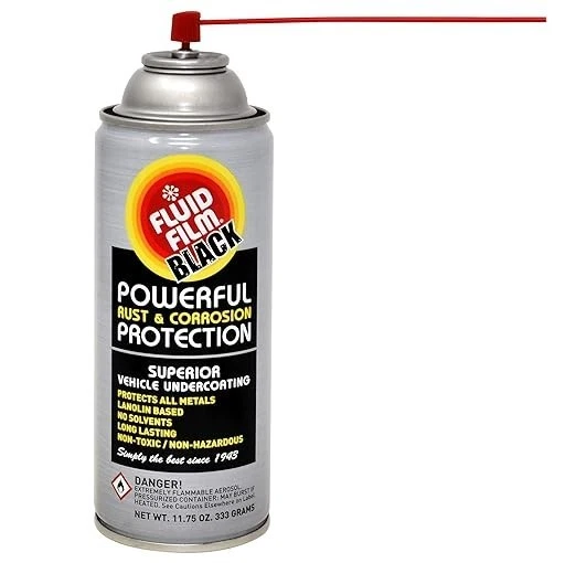 3 PACK!! Fluid Film Black AS11B Undercoating Protection Rust Inhibitor Spray Can - Image 3 of 4